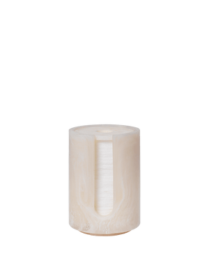 ferm LIVING Mist Cotton Pad Holder – Pearl