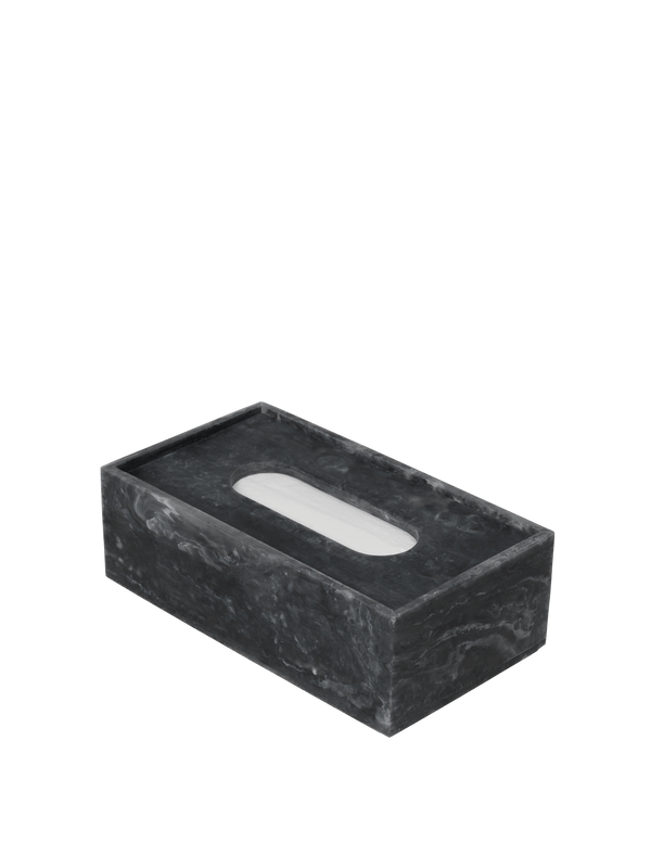 ferm LIVING Mist Tissue Box – Charcoal
