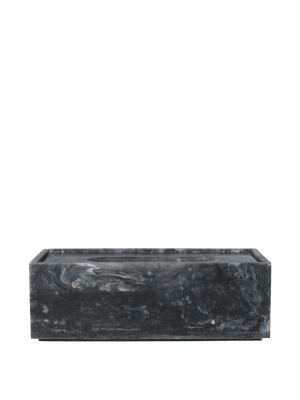 ferm LIVING Mist Tissue Box – Charcoal