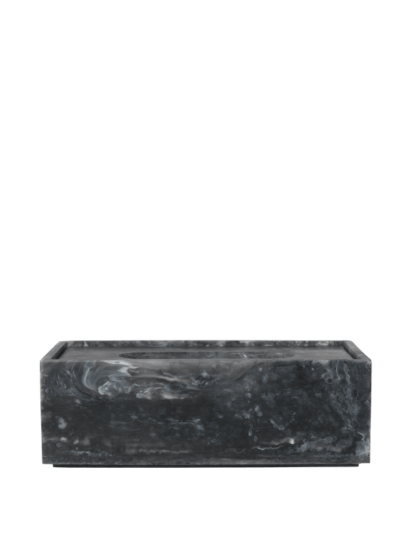 ferm LIVING Mist Tissue Box – Charcoal