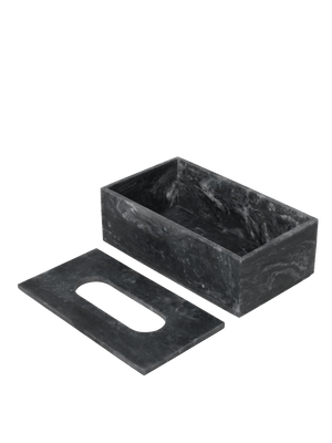 ferm LIVING Mist Tissue Box – Charcoal