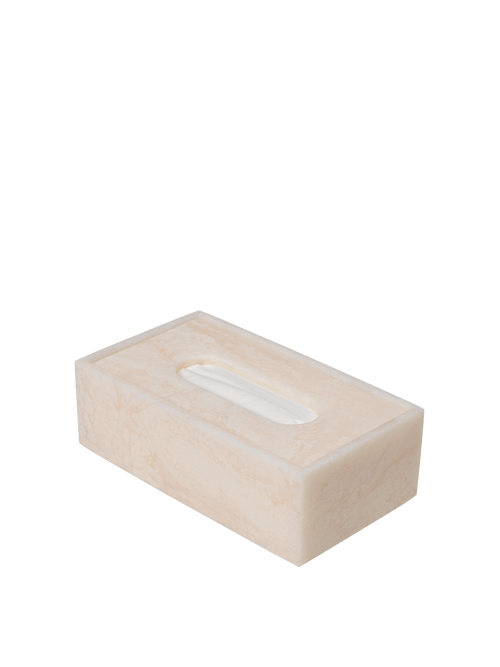 ferm LIVING Mist Tissue Box – Pearl