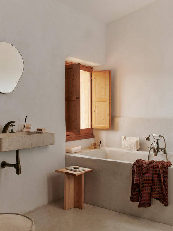 ferm LIVING Mist Tissue Box – Pearl