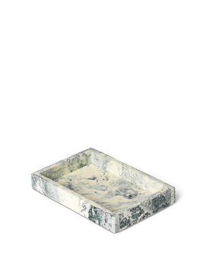 ferm LIVING Mist Tray 10 x 15 cm – Emerald Off-white
