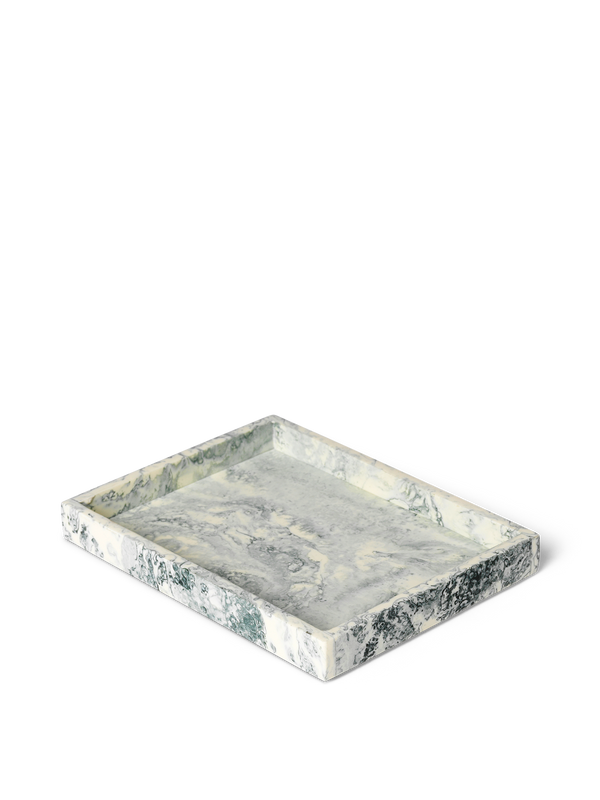 ferm LIVING Mist Tray 15 x 20 cm – Emerald Off-white