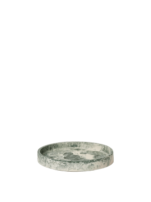 ferm LIVING Mist Tray Ø20 cm – Emerald Off-white