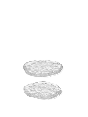 ferm LIVING Momento Glass Stones Small – Set of 2 – Clear