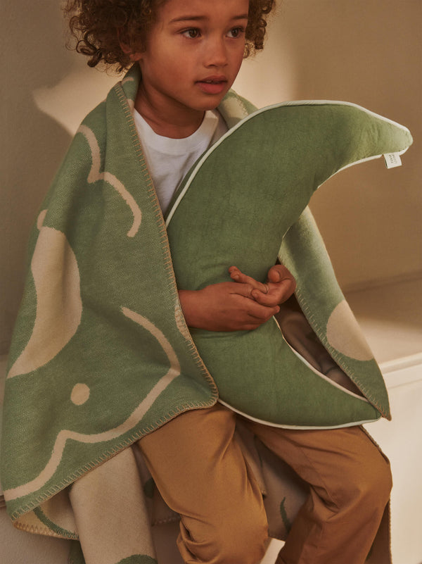 ferm LIVING Moon Cushion – Tea Green