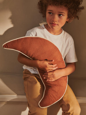 ferm LIVING Moon Cushion – Brown Clay