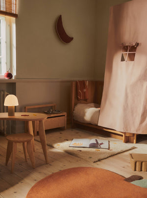 ferm LIVING Moon Cushion – Brown Clay