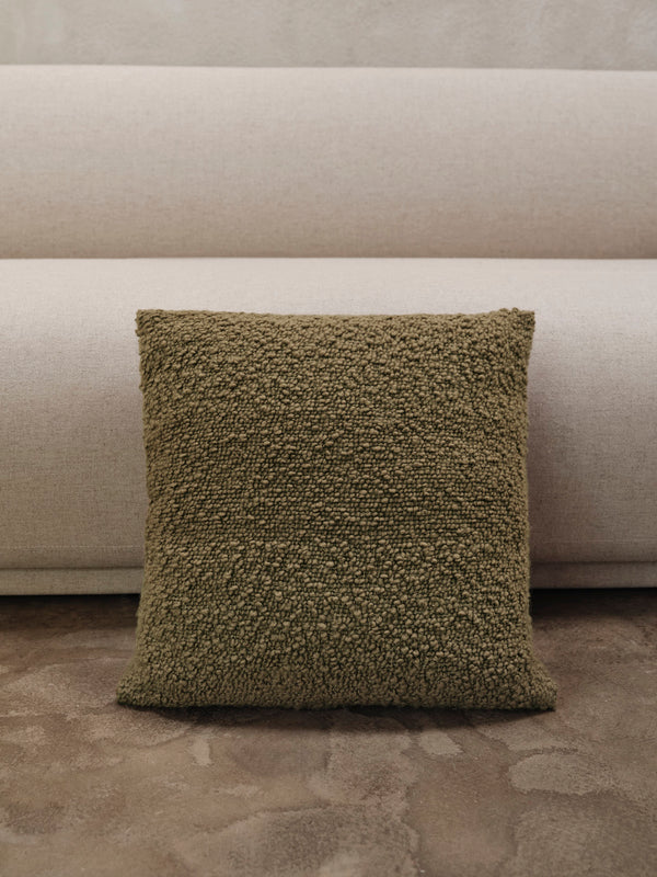 ferm LIVING Moor Cushion – Olive