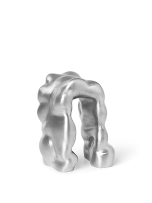 ferm LIVING Morf Sculpture – Brushed Aluminium