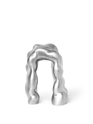 ferm LIVING Morf Sculpture – Brushed Aluminium