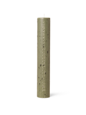 ferm LIVING Mura Advent Candle – Artichoke Green
