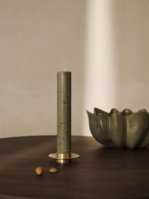 ferm LIVING Mura Advent Candle – Artichoke Green