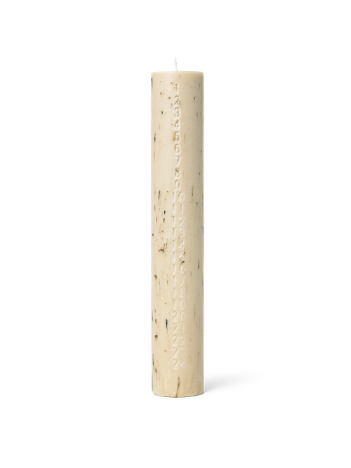 ferm LIVING Mura Advent Candle – Oat