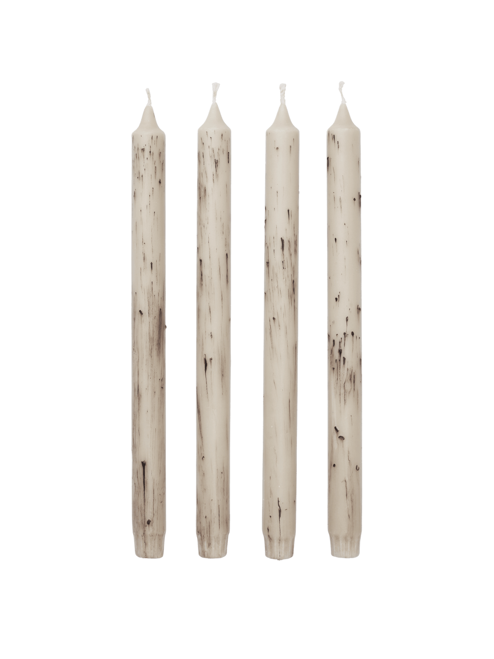 ferm LIVING Mura Candles – Set of 4 – Light Beige