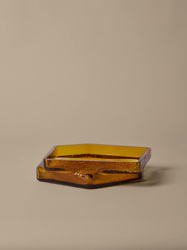 ferm LIVING Muro Centrepiece – Recycled Amber