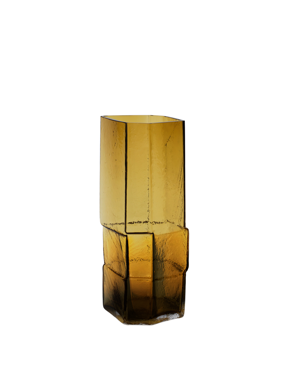 ferm LIVING Muro Vase H30 cm – Recycled Amber