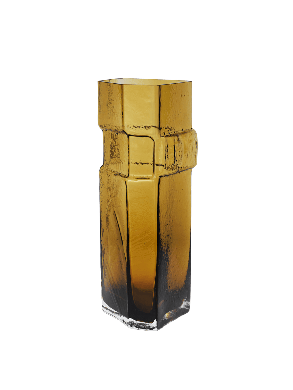 ferm LIVING Muro Vase H38 cm – Recycled Amber