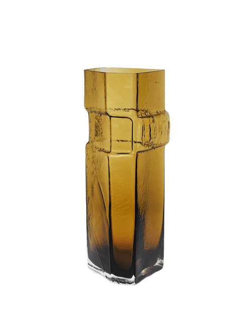 ferm LIVING Muro Vase H38 cm – Recycled Amber
