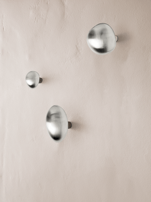 ferm LIVING Mushroom Hook – Brushed Stainless Steel