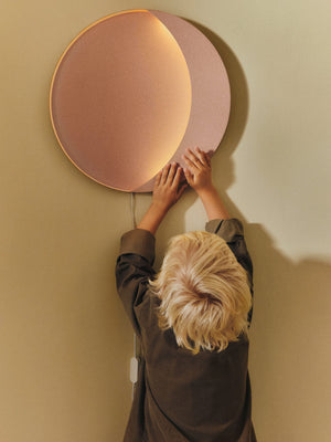 ferm LIVING Neba Wall Lamp – Rose