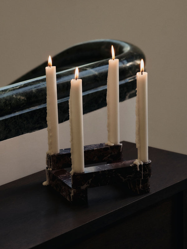 ferm LIVING Newel Modular Candle Holder – Set of 4