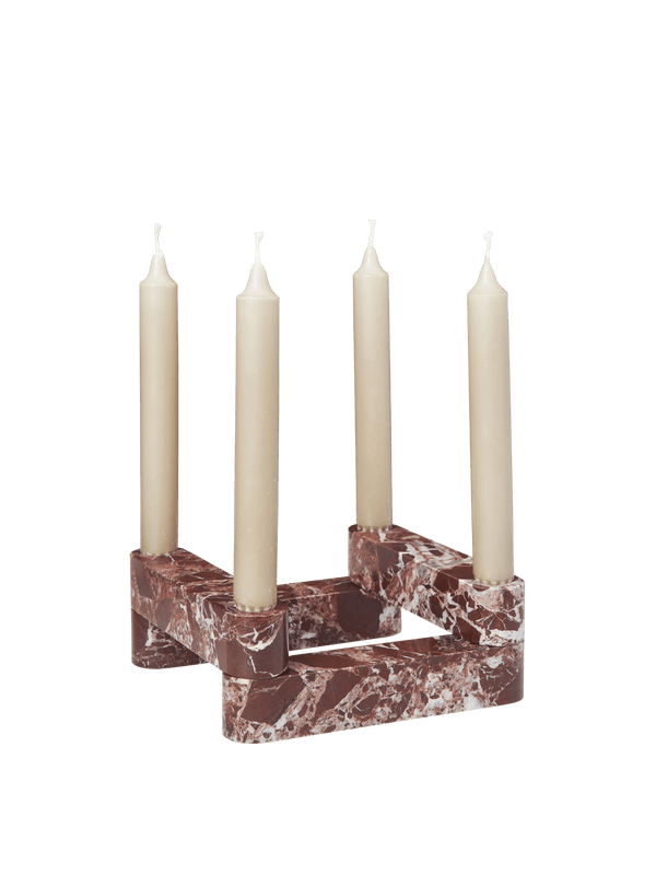ferm LIVING Newel Modular Candle Holder – Set of 4
