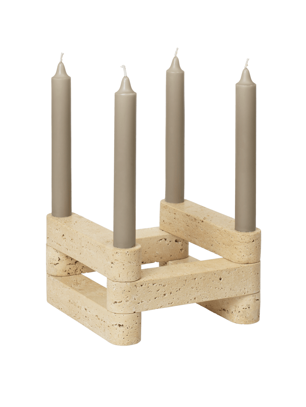 ferm LIVING Newel Modular Candle Holder – Set of 6