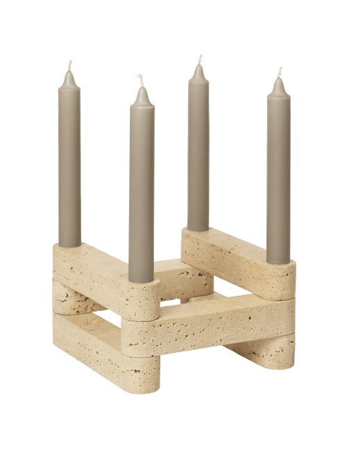 ferm LIVING Newel Modular Candle Holder – Set of 6