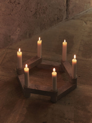 ferm LIVING Newel Modular Candle Holder – Set of 6