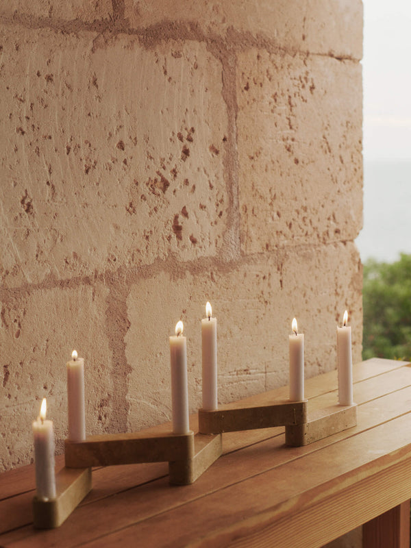 ferm LIVING Newel Modular Candle Holder – Set of 6