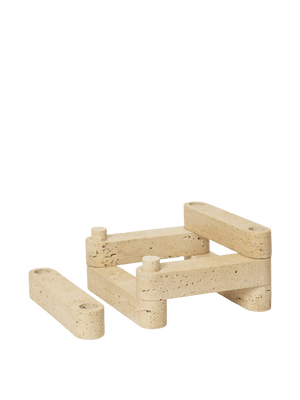 ferm LIVING Newel Modular Candle Holder – Set of 6