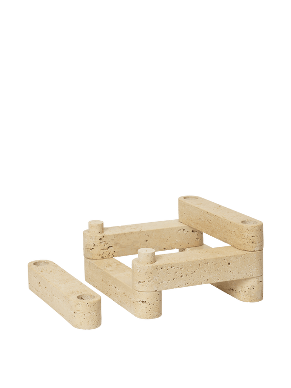 ferm LIVING Newel Modular Candle Holder – Set of 6