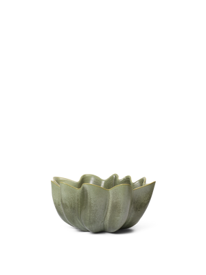 ferm LIVING Nium Bowl Ø22 cm – Dark Sage