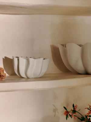 ferm LIVING Nium Bowl Ø22 cm – Off-white