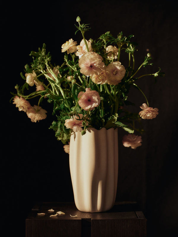 ferm LIVING Nium Vase H23 cm – Off-White