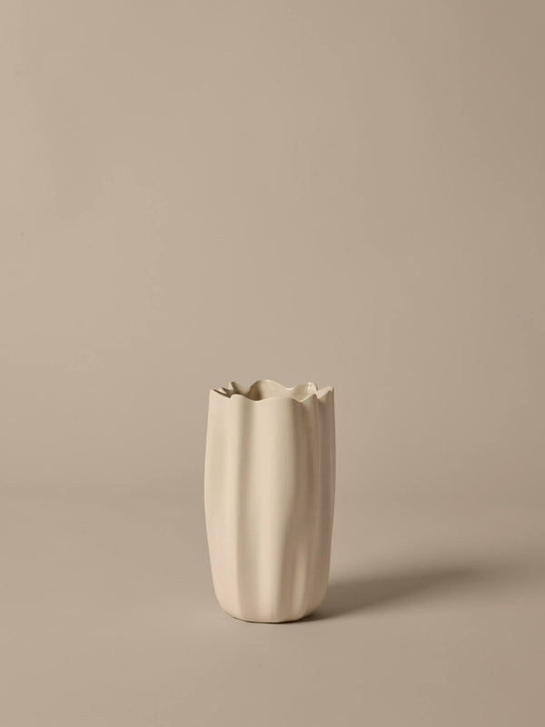ferm LIVING Nium Vase H23 cm – Off-White