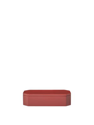 ferm LIVING Nova Storage Box 20 x 10 cm – Picante Red