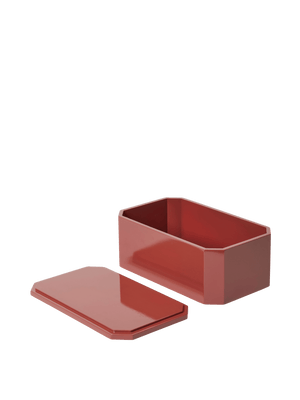 ferm LIVING Nova Storage Box 25 x 15 cm – Picante Red