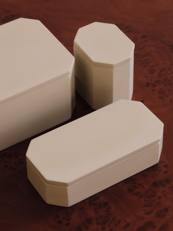 ferm LIVING Nova Storage Box 25 x 15 cm – Light Celedon