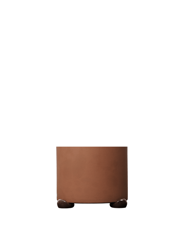 ferm LIVING Nube Planter Feet – Set of 4 – Carob Brown
