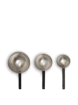 ferm LIVING Obra Measuring Spoons – Set of 3 – Stainless Steel