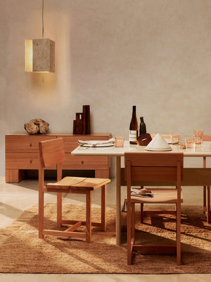ferm LIVING Oeste Table Lamp – Sand