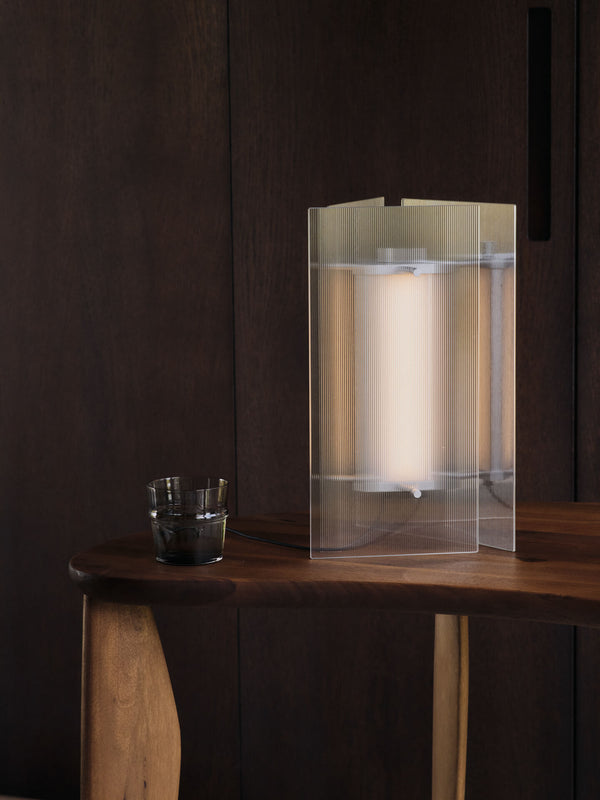 ferm LIVING Oeste Table Lamp – Clear Glass