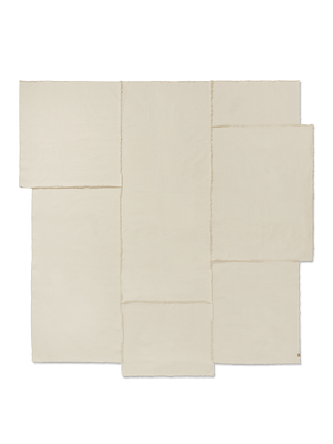 ferm LIVING Offset Bedspread – Off-white