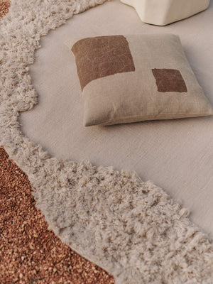 ferm LIVING Oleo Cushion – Natural / Sugar Kelp