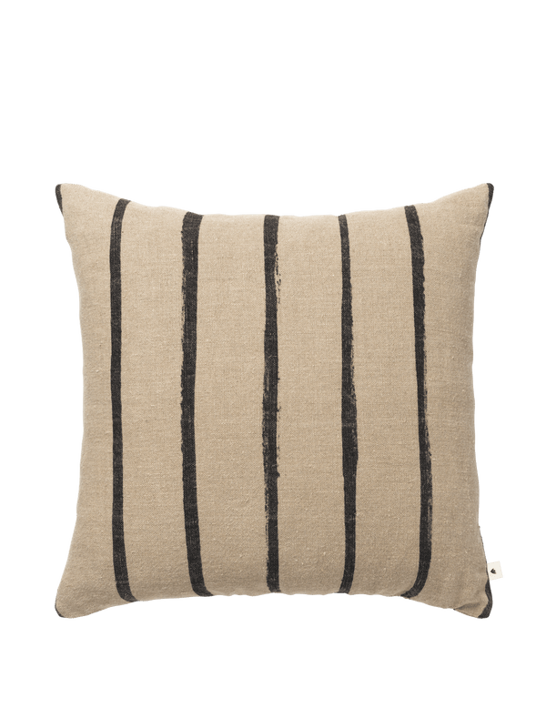 ferm LIVING Oleo Cushion – Natural / Black
