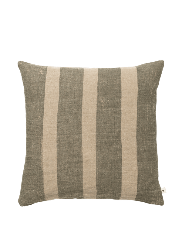 ferm LIVING Oleo Cushion Cover – Tea Green / Natural